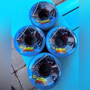 Slime Balls Skateboard Wheels 60mm Natas Kaupas Reissue OG Slime 78A Blue (NWOT)